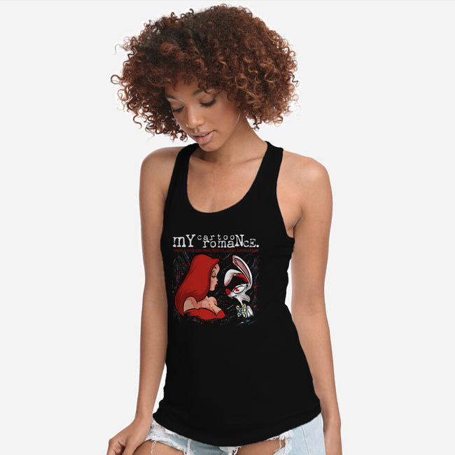 My Cartoon Romance-Womens-Racerback-Tank-zascanauta