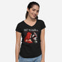 My Cartoon Romance-Womens-V-Neck-Tee-zascanauta