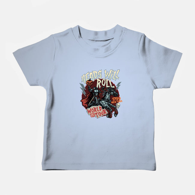 Heads Will Roll-Baby-Basic-Tee-glitchygorilla