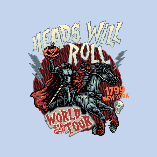 Heads Will Roll-Womens-Fitted-Tee-glitchygorilla