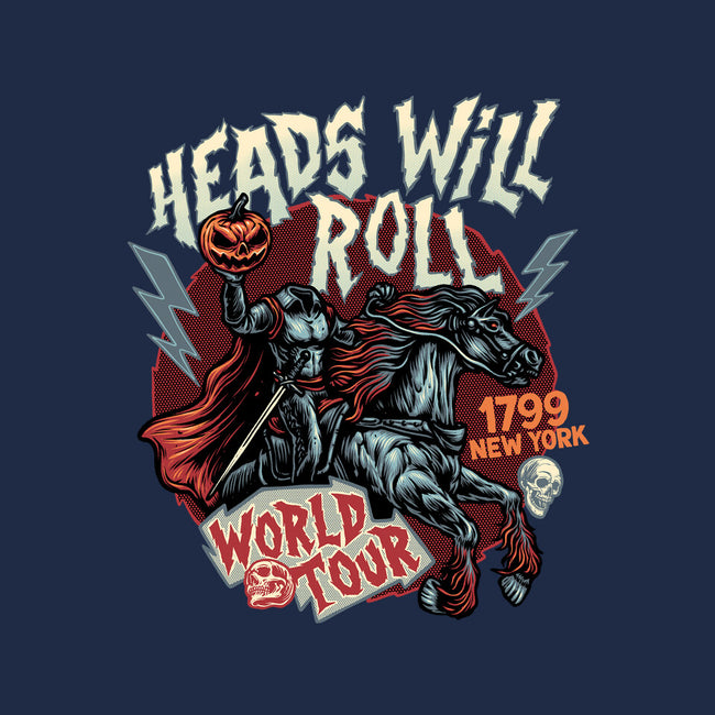 Heads Will Roll-Womens-V-Neck-Tee-glitchygorilla