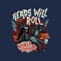 Heads Will Roll-Womens-V-Neck-Tee-glitchygorilla