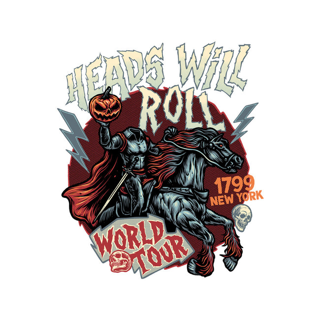 Heads Will Roll-Womens-Off Shoulder-Tee-glitchygorilla