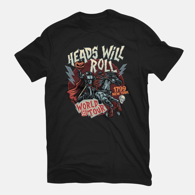 Heads Will Roll-Mens-Premium-Tee-glitchygorilla