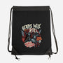 Heads Will Roll-None-Drawstring-Bag-glitchygorilla