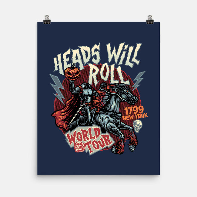 Heads Will Roll-None-Matte-Poster-glitchygorilla