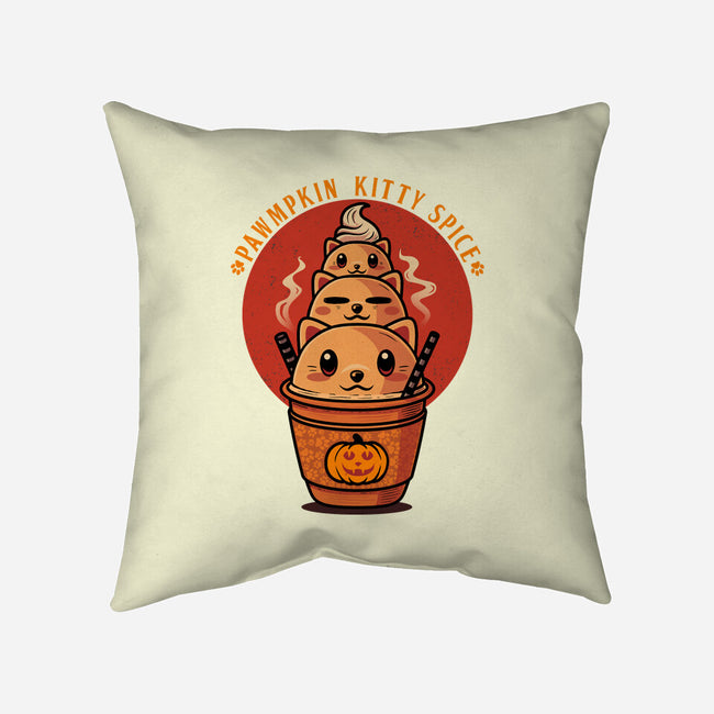 Pawmpkin Spice-None-Removable Cover w Insert-Throw Pillow-erion_designs