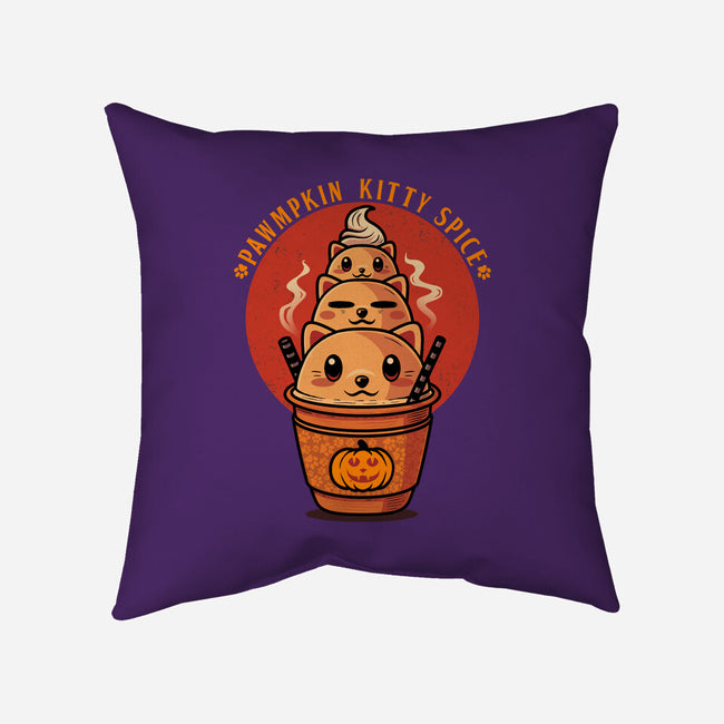 Pawmpkin Spice-None-Removable Cover w Insert-Throw Pillow-erion_designs