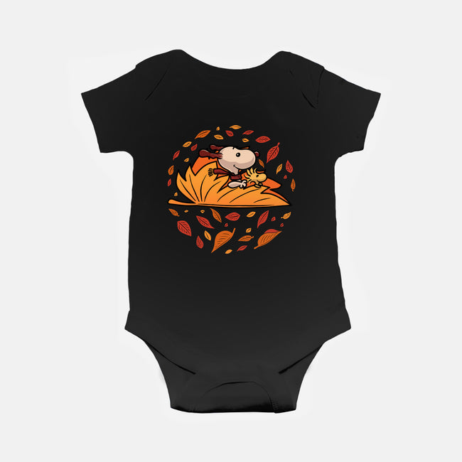 Leafy Voyage-Baby-Basic-Onesie-erion_designs