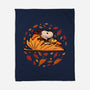 Leafy Voyage-None-Fleece-Blanket-erion_designs