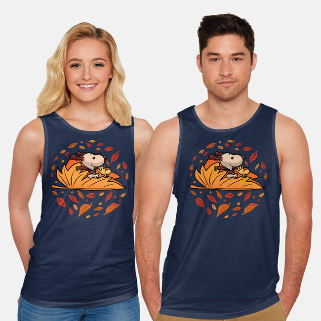 Leafy Voyage-Unisex-Basic-Tank-erion_designs