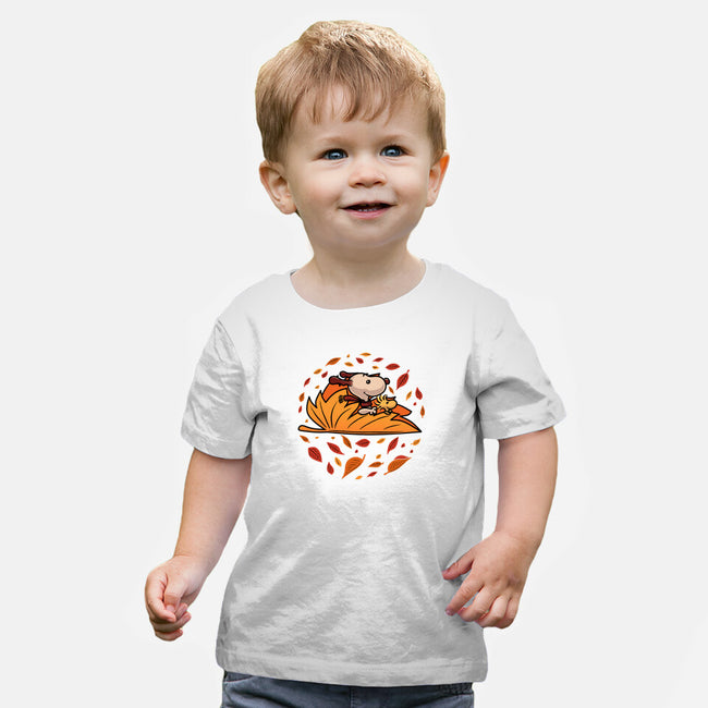 Leafy Voyage-Baby-Basic-Tee-erion_designs