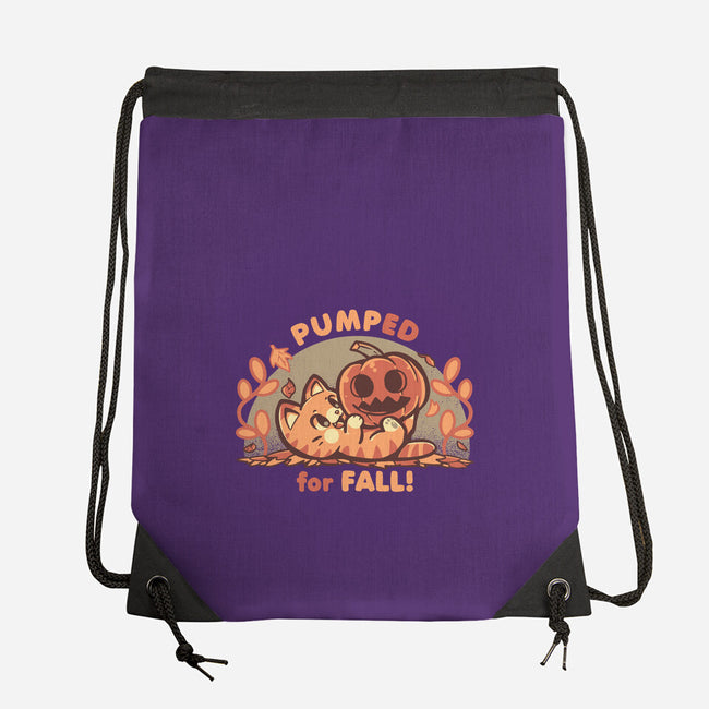 Pumped For Fall-None-Drawstring-Bag-TechraNova