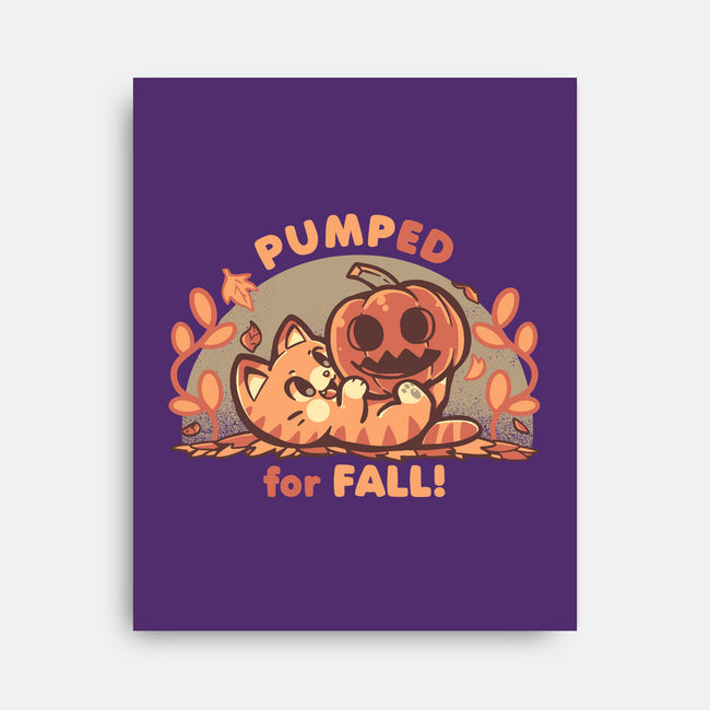 Pumped For Fall-None-Stretched-Canvas-TechraNova