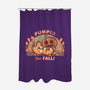 Pumped For Fall-None-Polyester-Shower Curtain-TechraNova