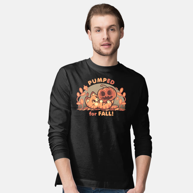 Pumped For Fall-Mens-Long Sleeved-Tee-TechraNova