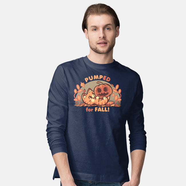 Pumped For Fall-Mens-Long Sleeved-Tee-TechraNova