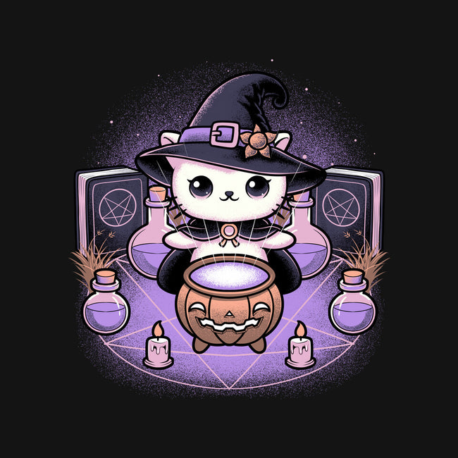 Spooky Witch Cat-Unisex-Baseball-Tee-Astrobot Invention