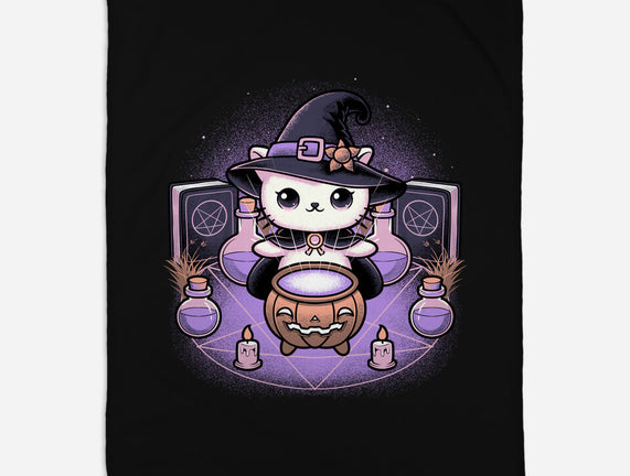 Spooky Witch Cat