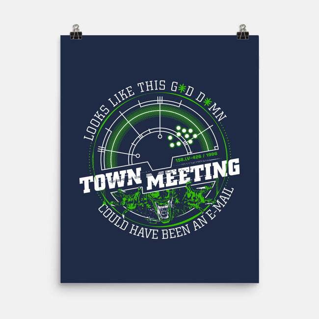 Town Meeting-None-Matte-Poster-rocketman_art