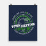 Town Meeting-None-Matte-Poster-rocketman_art