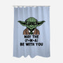 Jedi Math-None-Polyester-Shower Curtain-zachterrelldraws