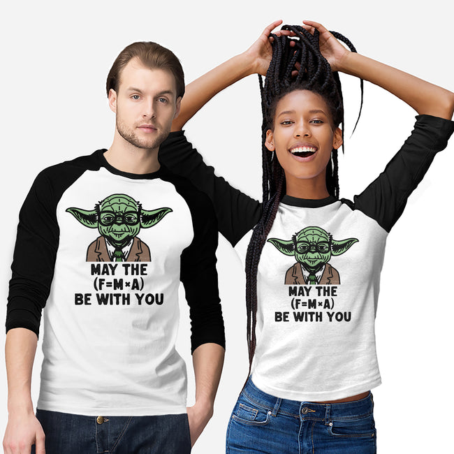 Jedi Math-Unisex-Baseball-Tee-zachterrelldraws