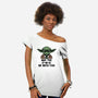 Jedi Math-Womens-Off Shoulder-Tee-zachterrelldraws