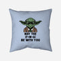 Jedi Math-None-Removable Cover w Insert-Throw Pillow-zachterrelldraws