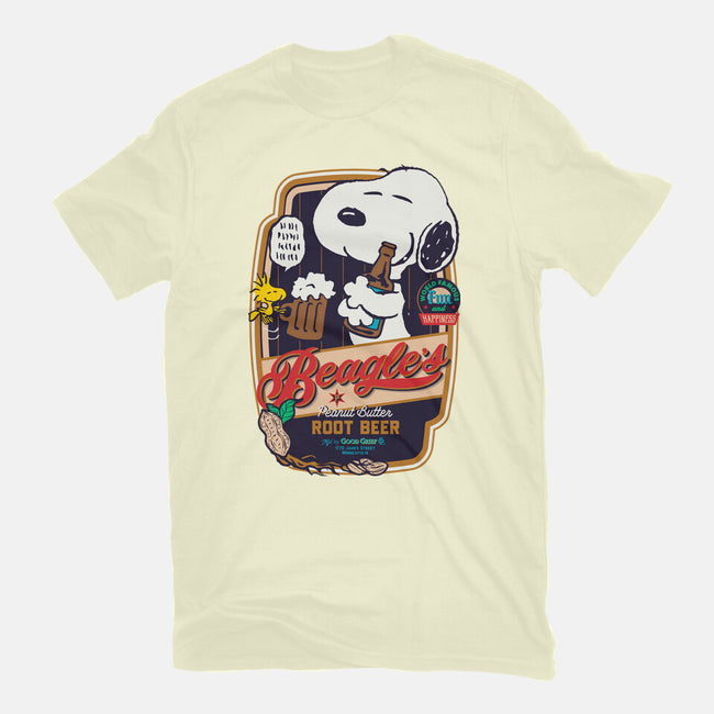 Beagle's Root Beer-Mens-Basic-Tee-Arinesart