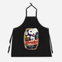 Beagle's Root Beer-Unisex-Kitchen-Apron-Arinesart