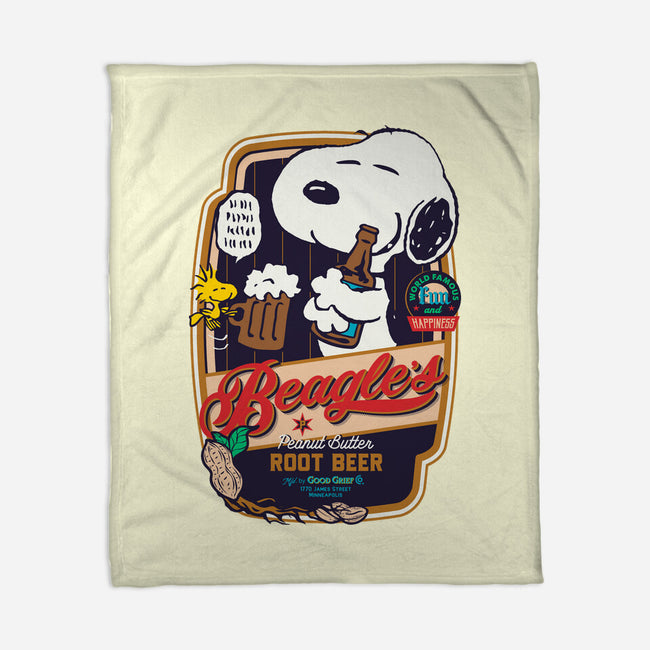 Beagle's Root Beer-None-Fleece-Blanket-Arinesart