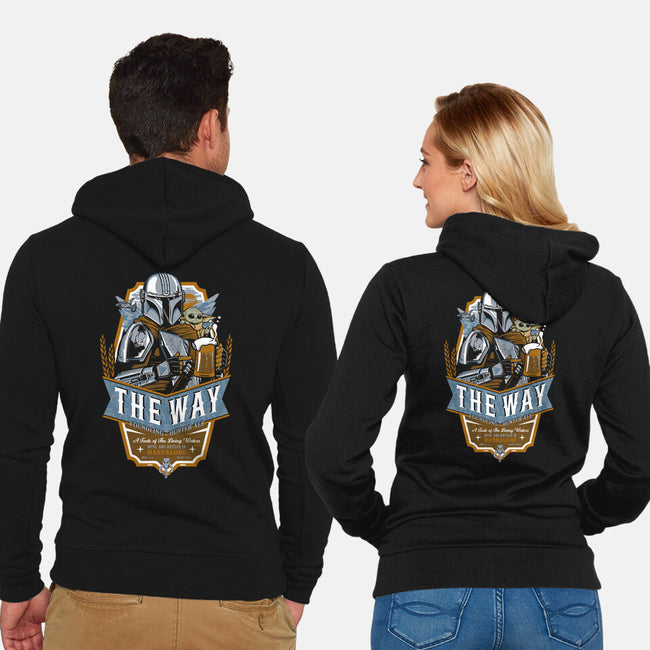 The Way Ale-Unisex-Zip-Up-Sweatshirt-Arinesart