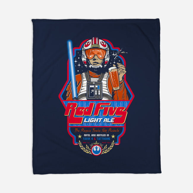 Red Five Ale-None-Fleece-Blanket-Arinesart