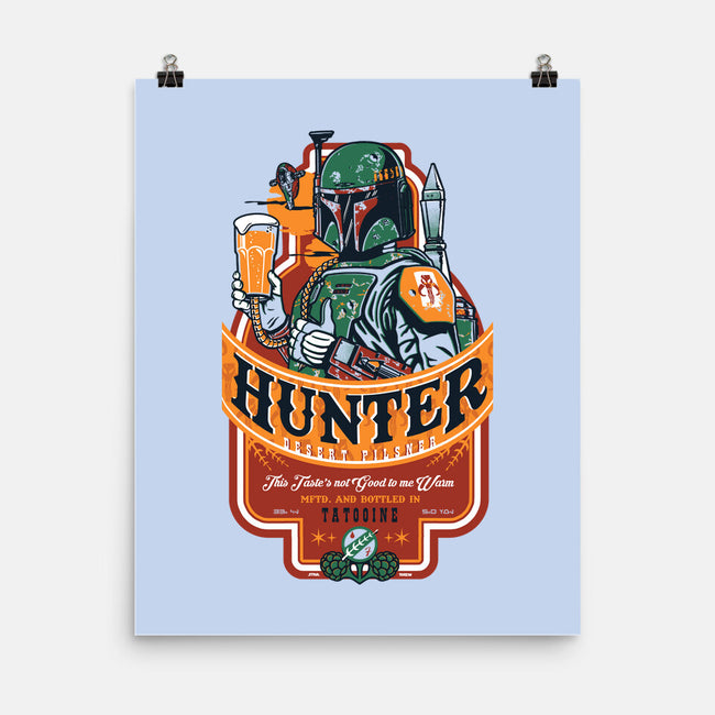 Hunter Pilsner-None-Matte-Poster-Arinesart