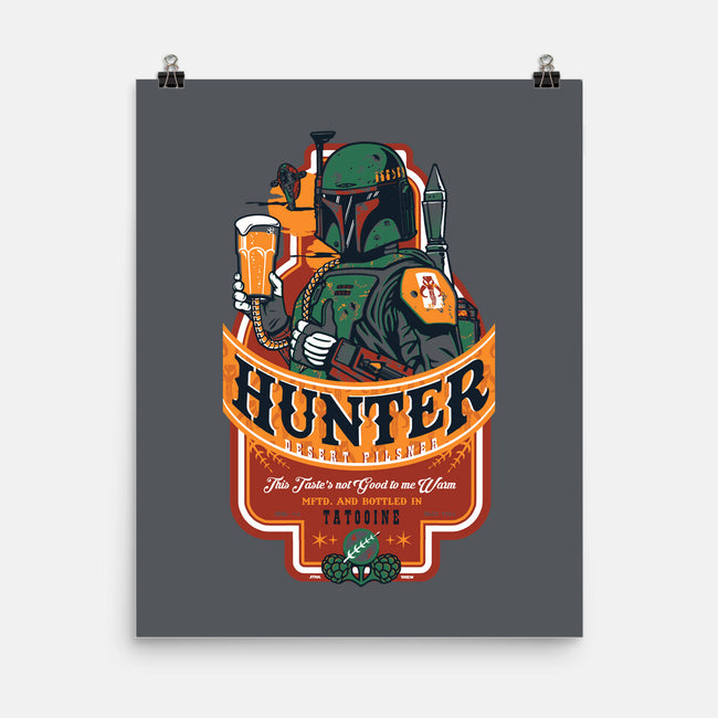 Hunter Pilsner-None-Matte-Poster-Arinesart