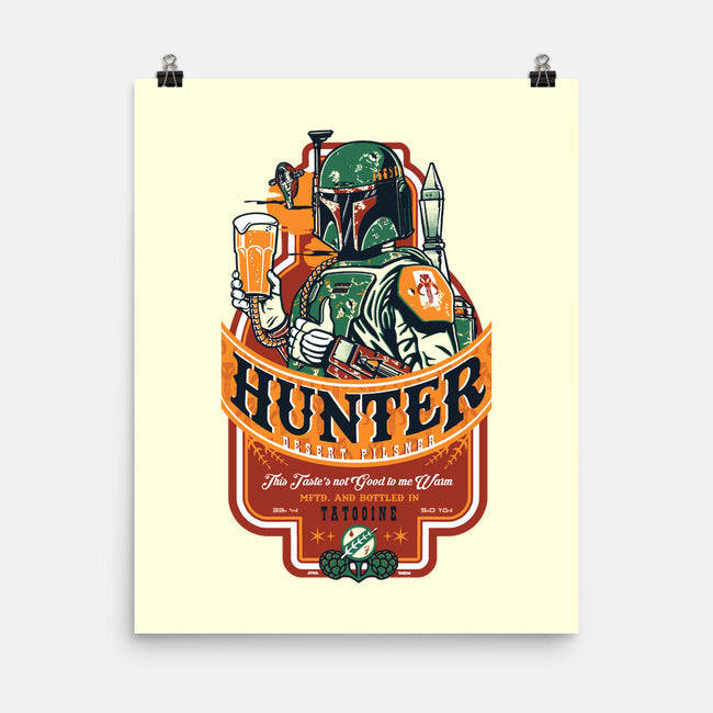 Hunter Pilsner-None-Matte-Poster-Arinesart