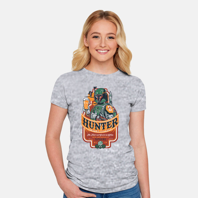 Hunter Pilsner-Womens-Fitted-Tee-Arinesart