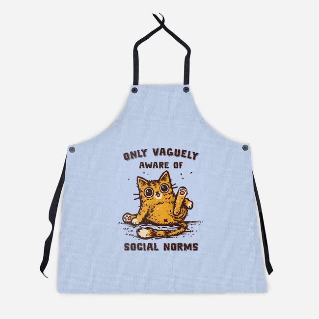 Vague Awareness-Unisex-Kitchen-Apron-kg07