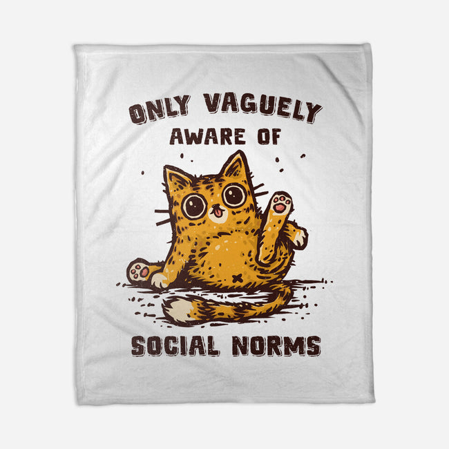 Vague Awareness-None-Fleece-Blanket-kg07