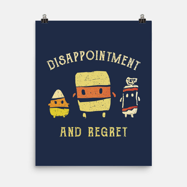 Disappointment And Regret-None-Matte-Poster-kg07