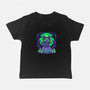 Spooky Moonlit Cat-Baby-Basic-Tee-TechraNova