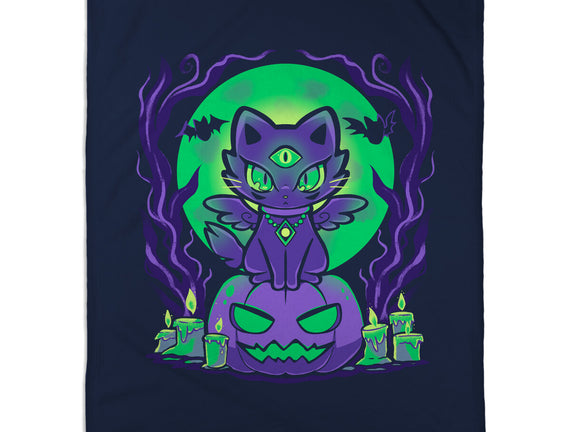 Spooky Moonlit Cat