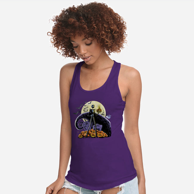 Jack Is Back-Womens-Racerback-Tank-zascanauta