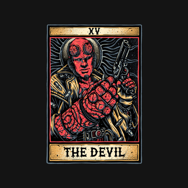 Devil Tarot-None-Stretched-Canvas-glitchygorilla