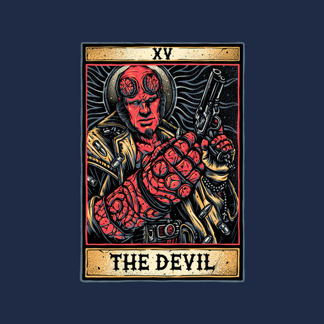 Devil Tarot-Youth-Pullover-Sweatshirt-glitchygorilla