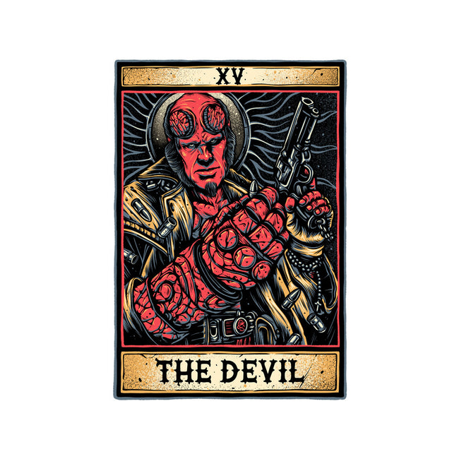 Devil Tarot-Womens-Fitted-Tee-glitchygorilla