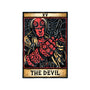 Devil Tarot-Unisex-Kitchen-Apron-glitchygorilla