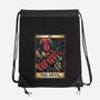 Devil Tarot-None-Drawstring-Bag-glitchygorilla