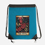 Devil Tarot-None-Drawstring-Bag-glitchygorilla